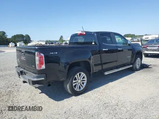 2015 GMC Canyon 4WD SLT with VIN 1GTG6CE32F1256905, listed as a Copart auction lot 53630855 with 79,281 mi miles and Salvage Title. Bid and sale history available at carsss.com. Image 3.