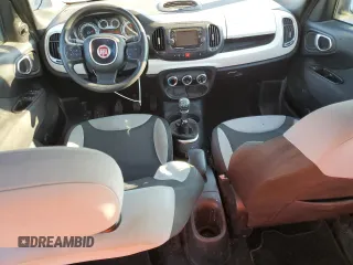2014 FIAT 500L Pop with VIN ZFBCFAAH4EZ015919, listed as a Copart auction lot 72346624 with 125,803 mi miles and Salvage Title. Bid and sale history available at carsss.com. Image 8.