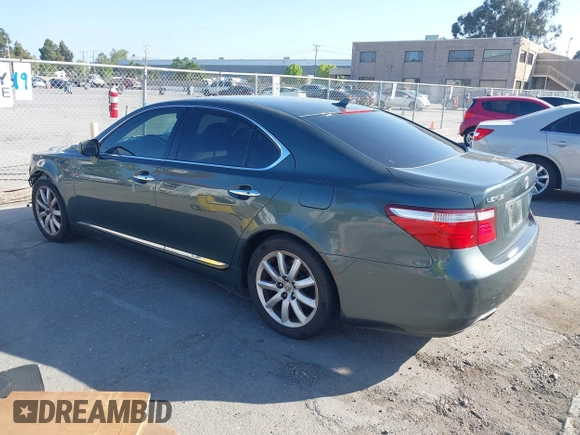 2007 Lexus LS 460 z VIN JTHBL46F375029524, wystawiony jako IAAI lot #42203614 z przebiegiem 164 405 mil mil oraz . Historia ofert i sprzedaży dostępna na DreamBid. Obrazek 3.