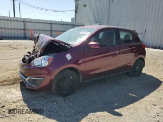 2019 Mitsubishi Mirage ES z VIN ML32A3HJXKH006366, wystawiony jako Copart lot #59084895 z przebiegiem 36 769 mil mil oraz Nie do naprawy • Non repairable. Historia ofert i sprzedaży dostępna na DreamBid. Obrazek 1.