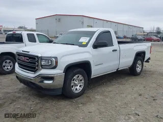 2017 GMC Sierra 1500 with VIN 1GTN1LEC4HZ902326, listed as a IAAI auction lot 41498687 with 159,748 mi miles. Bid and sale history available at carsss.com. Image 2.