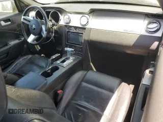 2007 Ford Mustang Deluxe with VIN 1ZVFT80N775319949, listed as a Copart auction lot 57623665 with 128,972 mi miles and Salvage title. Bid and sale history available at DreamBid. Image 8.