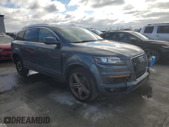 2014 Audi Q7 3.0T S line Prestige with VIN WA1DGAFE2ED004471, listed as a Copart auction lot 48021885 with 103,665 mi miles and Salvage Title. Bid and sale history available at carsss.com. Image 4.