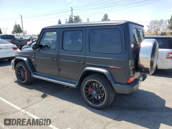 2021 Mercedes-Benz G 63 AMG z VIN W1NYC7HJ4MX366193, wystawiony jako Copart lot #54274335 z przebiegiem 27 747 mil mil oraz Szkoda całkowita • Salvage title. Historia ofert i sprzedaży dostępna na DreamBid. Obrazek 2.