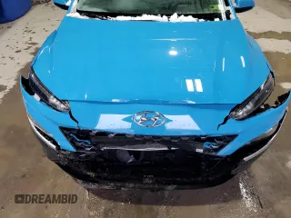 2022 Hyundai Kona SEL with VIN KM8K62ABXNU916683, listed as a Copart auction lot 44970635 with 35,543 mi miles and Salvage Title. Bid and sale history available at DreamBid. Image 13.