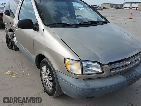 2000 Toyota Sienna LE with VIN 4T3ZF13C2YU218417, listed as a Copart auction lot 63328035 with 263,439 mi miles and Salvage title. Bid and sale history available at DreamBid. Image 14.