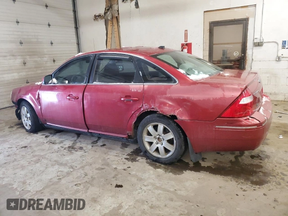 2007 Ford Five Hundred SEL with VIN 1FAHP24137G136773, listed as a Copart auction lot 85575344 with 0 mi miles and Salvage Title. Bid and sale history available at carsss.com. Image 2.