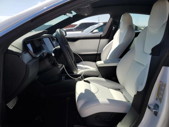 2019 Tesla Model S 100D with VIN 5YJSA1E43KF337399, listed as a Copart auction lot 75098294 with 0 miles and Non Repairable. Bid and sale history available at carsss.com. Image 7.