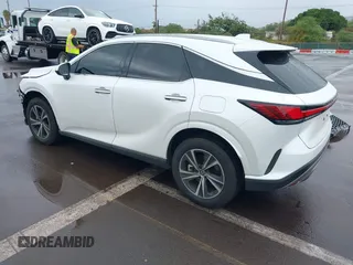 2024 Lexus RX 350 with VIN 2T2BAMBA9RC028882, listed as a IAAI auction lot 41038258 with 2,854 mi miles and . Bid and sale history available at DreamBid. Image 3.