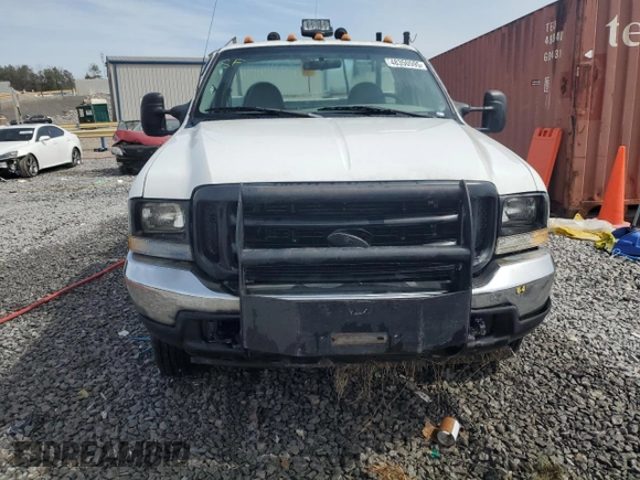 2002 Ford F-350 with VIN 1FDSF35F52EB01591, listed as a Copart auction lot 48350595 with 233,914 mi miles and Salvage title. Bid and sale history available at DreamBid. Image 5.