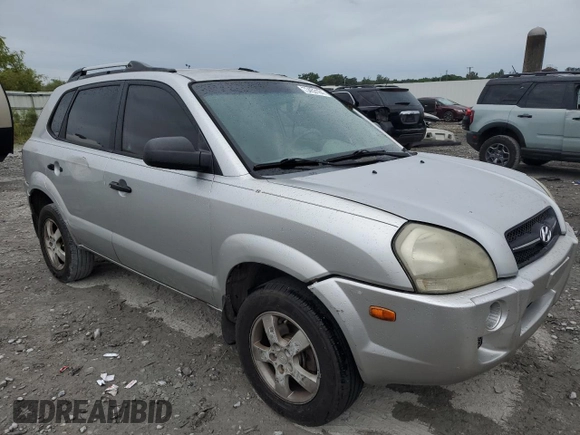 2007 Hyundai Tucson GLS with VIN KM8JM12B07U615613, listed as a Copart auction lot 73453164 with 245,162 mi miles and Salvage Title. Bid and sale history available at carsss.com. Image 4.