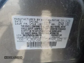 2020 Nissan Kicks SR z VIN 3N1CP5DV3LL550170, wystawiony jako Copart lot #59509165 z przebiegiem 23 964 mil mil oraz Szkoda całkowita • Salvage title. Historia ofert i sprzedaży dostępna na DreamBid. Obrazek 13.