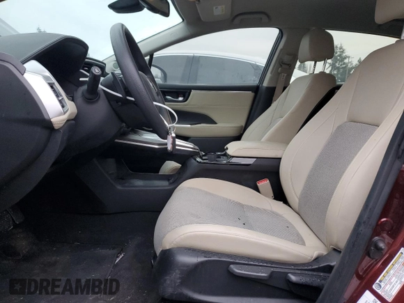 2018 Honda Clarity with VIN JHMZC5F10JC023952, listed as a Copart auction lot 87319574 with 43,935 mi miles and Salvage Title. Bid and sale history available at DreamBid. Image 7.