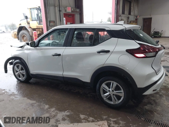 2022 Nissan Kicks S with VIN 3N1CP5BV4NL525395, listed as a IAAI auction lot 41940642 with 49,520 mi miles. Bid and sale history available at carsss.com. Image 15.
