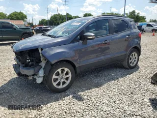 2021 Ford EcoSport SE with VIN MAJ3S2GE3MC453463, listed as a Copart auction lot 62911005 with 83,858 mi miles and Salvage title. Bid and sale history available at DreamBid. Image 1.