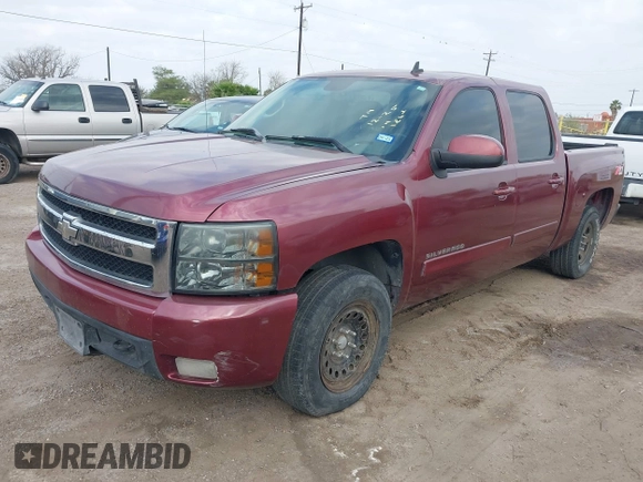 2008 Chevrolet Silverado 1500 LTZ with VIN 2GCEK13M781176306, listed as a IAAI auction lot 41582794 with 231,386 mi miles. Bid and sale history available at carsss.com. Image 2.