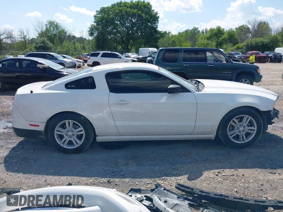 2013 Ford Mustang V6 with VIN 1ZVBP8AM5D5265880, listed as a IAAI auction lot 42617490 with 99,638 mi miles and . Bid and sale history available at DreamBid. Image 14.