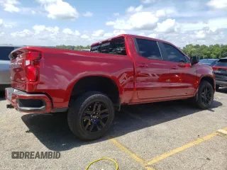 2024 Chevrolet Silverado 1500 RST with VIN 1GCUDEED5RZ246596, listed as a Copart auction lot 62590964 with 4,779 mi miles and Clean Title. Bid and sale history available at carsss.com. Image 3.