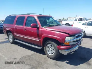 2004 Chevrolet Suburban LT z VIN 1GNFK16T24J272018, wystawiony jako IAAI lot #41302541 z przebiegiem 139 881 mil mil oraz . Historia ofert i sprzedaży dostępna na DreamBid. Obrazek 1.