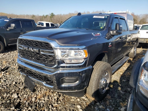 2024 Ram 2500 Tradesman with VIN 3C6UR5HL6RG216485, listed as a Copart auction lot 47898705 with 15,552 mi miles and Salvage Title. Bid and sale history available at carsss.com. Image 1.