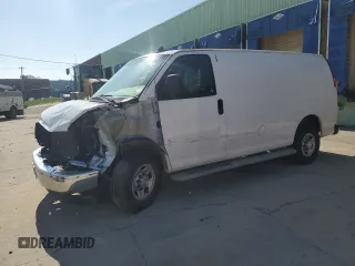 2022 Chevrolet Express Cargo with VIN 1GCWGAFP4N1140862, listed as a Copart auction lot 56500355 with 73,809 mi miles and Salvage title. Bid and sale history available at DreamBid. Image 1.