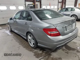 2014 Mercedes-Benz C-Class C 300 Sport with VIN WDDGF8AB5EA954097, listed as a IAAI auction lot 41441443 with 100,074 mi miles. Bid and sale history available at carsss.com. Image 3.
