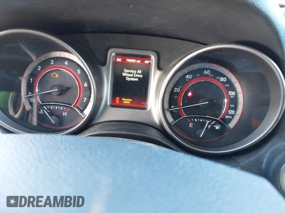 2017 Dodge Journey Crossroad Plus with VIN 3C4PDDGG3HT521161, listed as a IAAI auction lot 41635881 with 78,892 mi miles and . Bid and sale history available at DreamBid. Image 7.