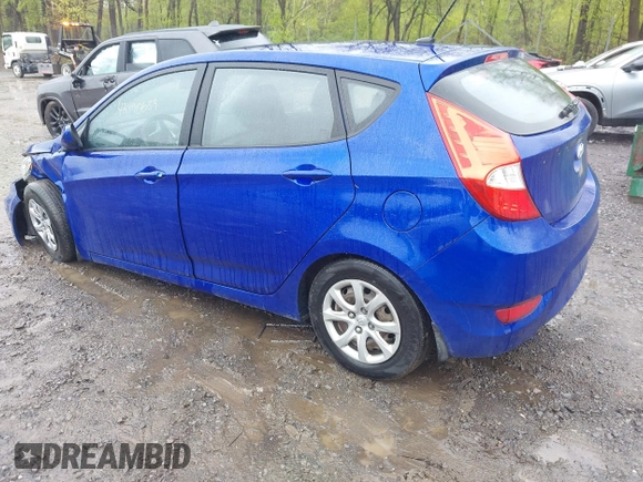 2012 Hyundai Accent GS with VIN KMHCT5AE3CU058530, listed as a IAAI auction lot 42190659 with 166,968 mi miles and . Bid and sale history available at DreamBid. Image 3.