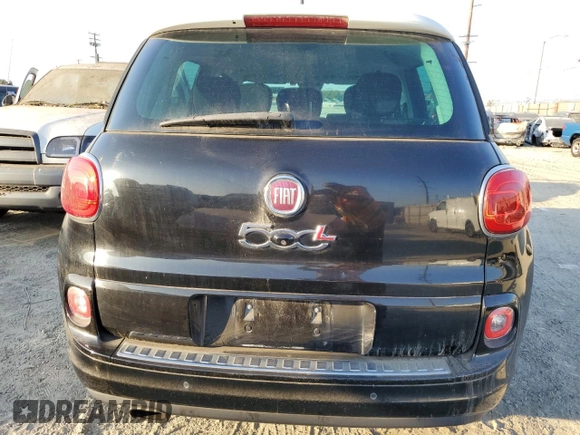 2014 FIAT 500L Easy with VIN ZFBCFABH3EZ002111, listed as a Copart auction lot 84072054 with 133,321 mi miles and Clean Title. Bid and sale history available at DreamBid. Image 6.
