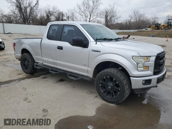 2015 Ford F-150 XLT with VIN 1FTEX1EP1FFD11200, listed as a Copart auction lot 47762895 with 116,120 mi miles and Salvage Title. Bid and sale history available at carsss.com. Image 4.