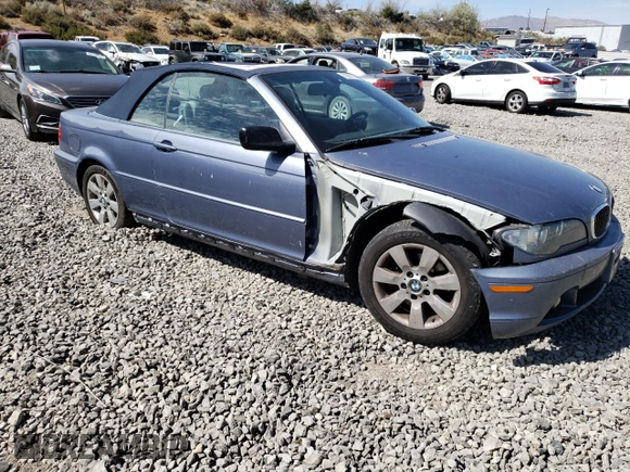 2005 BMW 3 Series 325Ci with VIN WBABW33455PL38142, listed as a Copart auction lot 70311304 with Not Provided miles and Clean Title. Bid and sale history available at carsss.com. Image 4.