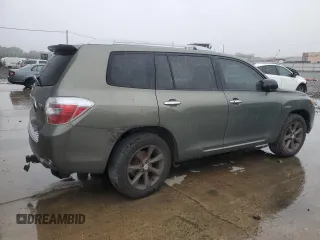 2009 Toyota Highlander Hybrid with VIN JTEEW41A892034347, listed as a Copart auction lot 72985204 with 212,810 mi miles and Salvage Title. Bid and sale history available at carsss.com. Image 3.