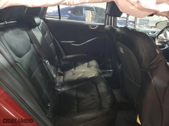2020 Hyundai Ioniq Hybrid Blue with VIN KMHC65LC3LU197978, listed as a Copart auction lot 45359655 with 82,392 mi miles and Salvage Title. Bid and sale history available at carsss.com. Image 10.
