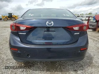 2017 Mazda 3 Sport with VIN 3MZBN1U70HM150090, listed as a Copart auction lot 53335695 with 93,763 mi miles and Salvage Title. Bid and sale history available at DreamBid. Image 6.