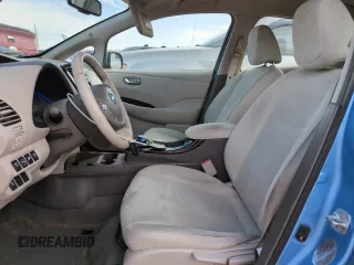 2013 Nissan LEAF SL with VIN 1N4AZ0CP4DC423984, listed as a Copart auction lot 52633125 with 61,229 mi miles and Salvage Title. Bid and sale history available at DreamBid. Image 7.