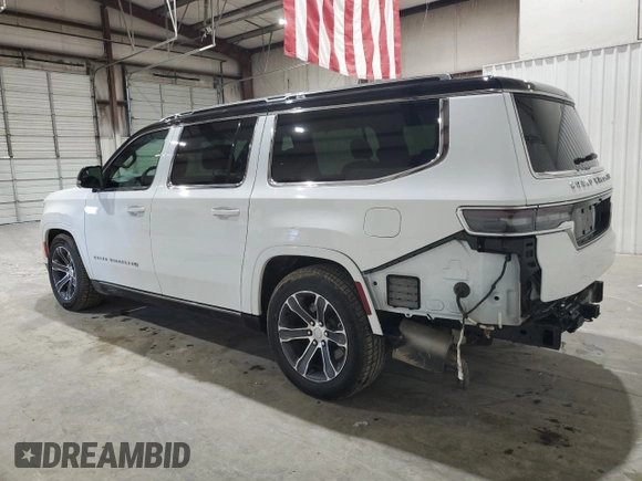 2024 Jeep Grand Wagoneer с VIN 1C4SJSEP8RS107368, выставлен на аукционе Copart как лот 57612655 с пробегом 32 913 миль миль и Чистый • Clean title. История ставок и продаж доступна на DreamBid. Изображение 2.