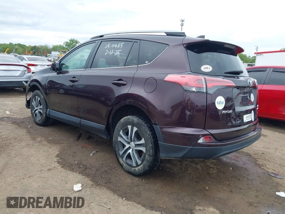 2017 Toyota RAV4 LE with VIN 2T3BFREV9HW646757, listed as a IAAI auction lot 42247581 with 45,618 mi miles and . Bid and sale history available at DreamBid. Image 3.