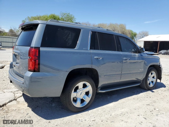 2015 Chevrolet Tahoe LTZ with VIN 1GNSCCKC7FR619201, listed as a Copart auction lot 49460205 with 75,049 mi miles and Salvage Title. Bid and sale history available at carsss.com. Image 3.