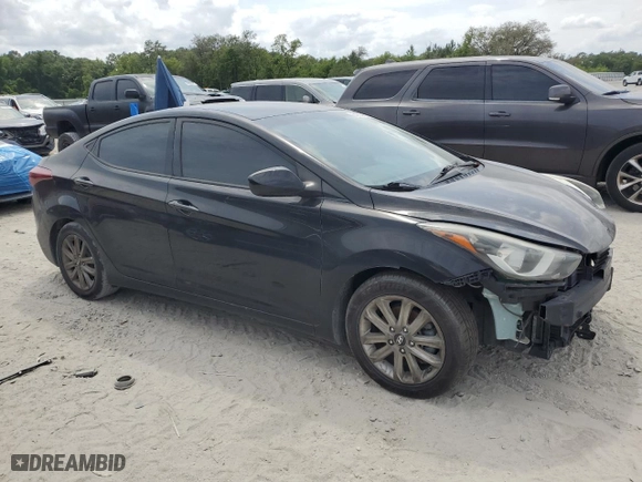 2016 Hyundai Elantra SE with VIN KMHDH4AE5GU626511, listed as a Copart auction lot 54536965 with 87,892 mi miles and Clean Title. Bid and sale history available at carsss.com. Image 4.