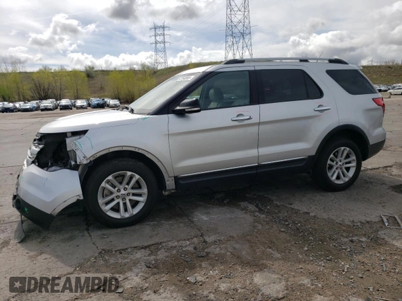 2014 Ford Explorer XLT z VIN 1FM5K8D89EGA22717, wystawiony jako Copart lot #54754805 z przebiegiem 128 773 mil mil oraz Szkody całkowita. Historia ofert i sprzedaży dostępna na DreamBid. Obrazek 1.