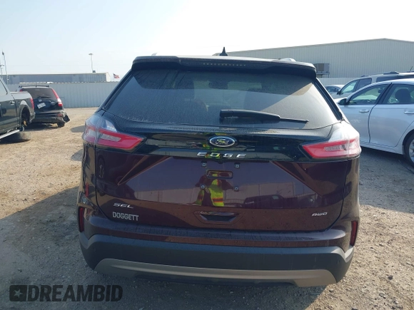 2024 Ford Edge SEL with VIN 2FMPK4J94RBA62778, listed as a IAAI auction lot 40624176 with 4,346 mi miles. Bid and sale history available at carsss.com. Image 17.