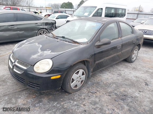 2005 Dodge Neon SE with VIN 1B3ES26C85D188331, listed as a IAAI auction lot 41462163 with 185,731 mi miles. Bid and sale history available at carsss.com. Image 2.