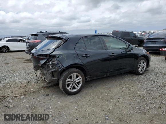 2022 Toyota Corolla SE with VIN JTND4MBE8N3155502, listed as a Copart auction lot 54610225 with 57,094 mi miles and Salvage Title. Bid and sale history available at DreamBid. Image 3.