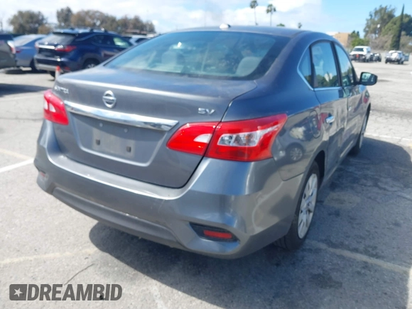 2017 Nissan Sentra SV with VIN 3N1AB7AP3HL698219, listed as a IAAI auction lot 41793158 with 101,133 mi miles and . Bid and sale history available at DreamBid. Image 4.