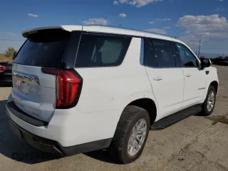 2022 GMC Yukon SLE with VIN 1GKS1AKDXNR198573, listed as a Copart auction lot 70461594 with 45,725 mi miles and Salvage Title. Bid and sale history available at carsss.com. Image 3.