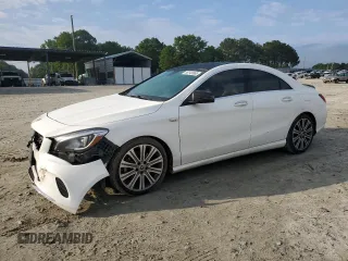 2019 Mercedes-Benz CLA 250 with VIN WDDSJ4GB7KN740001, listed as a Copart auction lot 56145865 with 78,195 mi miles and Salvage title. Bid and sale history available at DreamBid. Image 1.