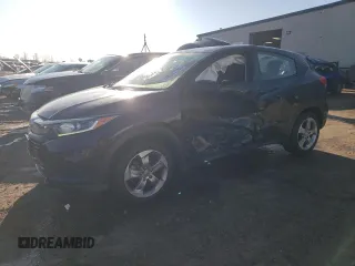 2021 Honda HR-V LX with VIN 3CZRU6H39MM722495, listed as a Copart auction lot 48357705 with 55,972 mi miles and Salvage Title. Bid and sale history available at carsss.com. Image 1.