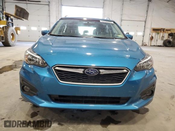 2019 Subaru Impreza Premium with VIN 4S3GTAD66K3748344, listed as a Copart auction lot 53720205 with 23,999 mi miles and Salvage Title. Bid and sale history available at DreamBid. Image 5.