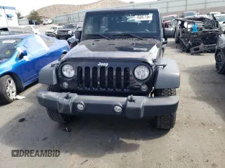2018 Jeep Wrangler JK Unlimited Sport S with VIN 1C4BJWDG9JL812395, listed as a Copart auction lot 76397134 with 64,866 mi miles and Salvage Title. Bid and sale history available at carsss.com. Image 5.