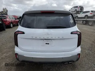 2024 Kia Telluride EX with VIN 5XYP34GC7RG504047, listed as a Copart auction lot 51299345 with 19,721 mi miles and Salvage title. Bid and sale history available at DreamBid. Image 6.